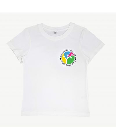 Mixte - Tee-Shirt blanc - Sainte Bernadette