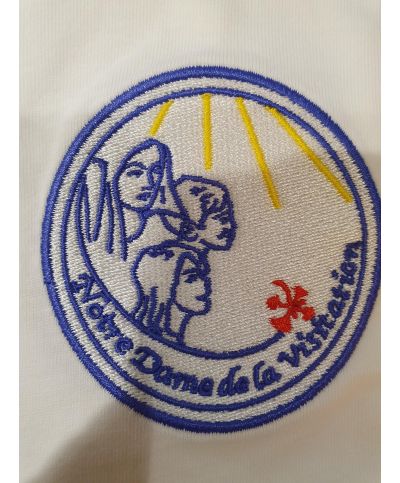 Mixte - Tee Shirt blanc - Notre Dame de la Visitation