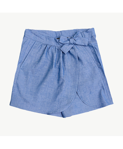 Fille - Jupe Culotte Chambray universelle (Notre-Dame de...