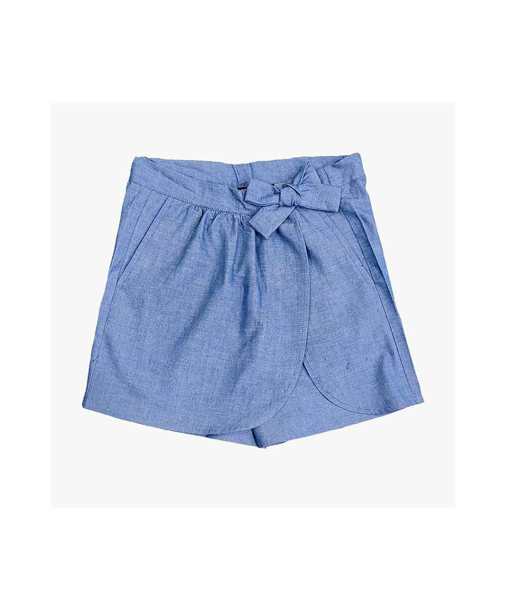 Fille - Jupe Culotte Chambray universelle (Notre-Dame de Grâce)