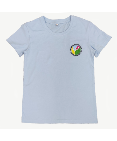 Mixte - Tee-Shirt bleu ciel - Sainte Bernadette