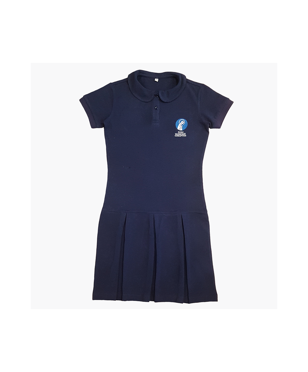 Fille - Robe brodé - Ecole Immaculée Conception