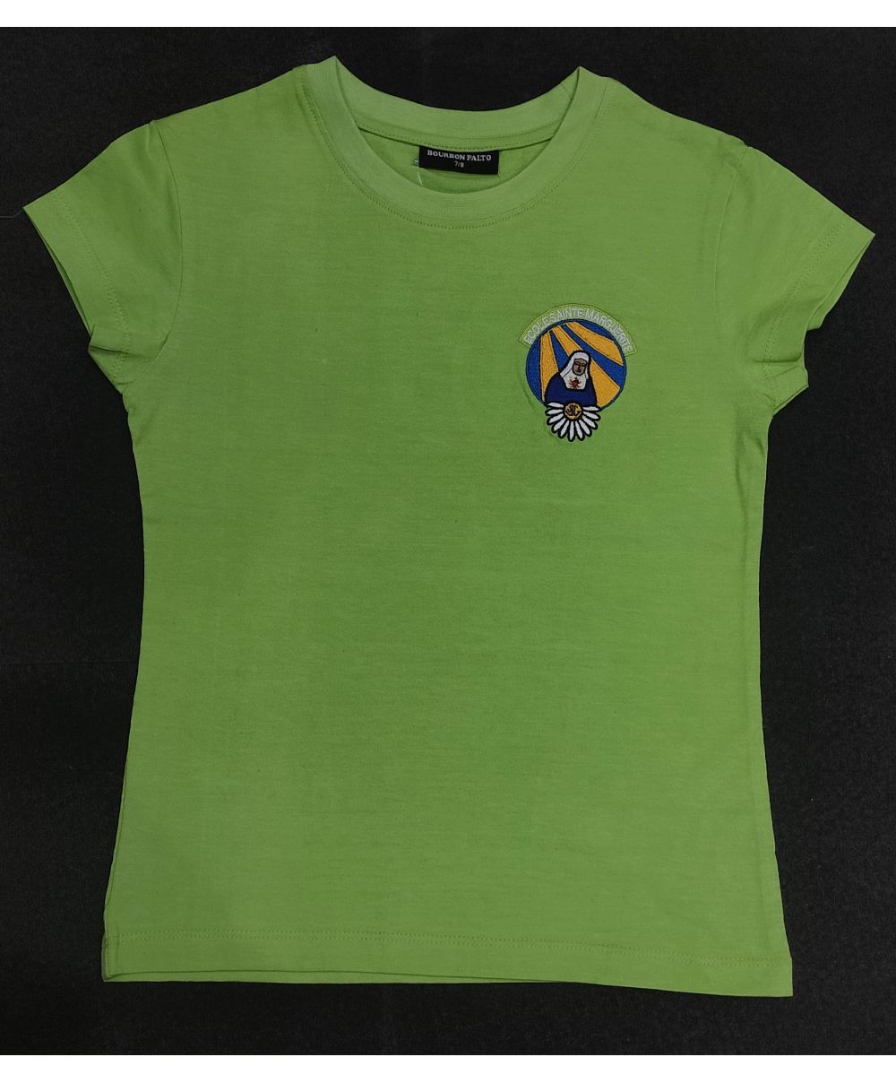Fille - Tee shirt - Vert - Jersey -... Fille - Tee shirt - Vert - Jersey -...
