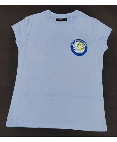 Mixte - Tee shirt - Bleu Immac - Jersey - Ste Madeleine