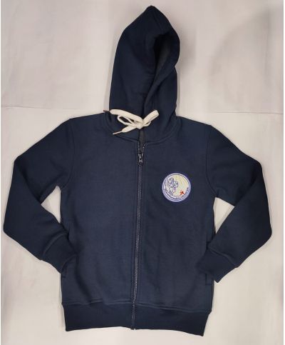 Mixte - Sweat Capuche - Zippé - Brodé - Notre Dame de la...