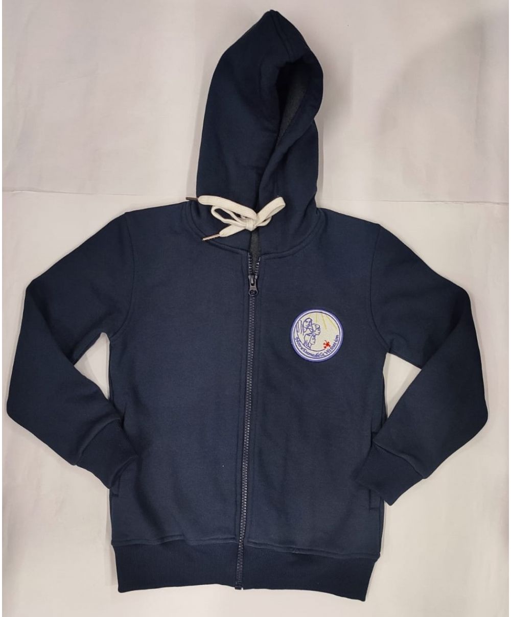 Mixte - Sweat Capuche - Zippé - Brodé... Mixte - Sweat Capuche - Zippé - Brodé...