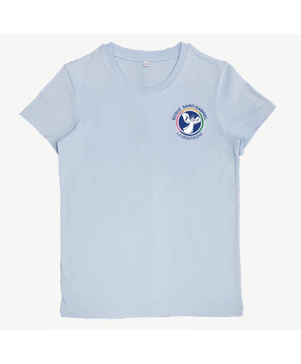 Mixte - Tee Shirt Bleu - Saint Gabriel