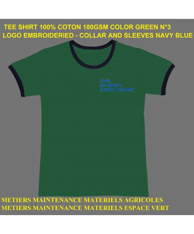 N°3 - Mixte - Tee Shirt - MAINTENANCE MAT AGRICOLE ESP VERT