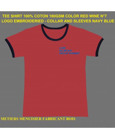 N°7 - Mixte - Tee Shirt - MENUISIER FABRICANT BOIS