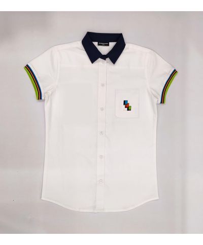 Fille - Chemisette Blanche - Collège Leconte de Lisle