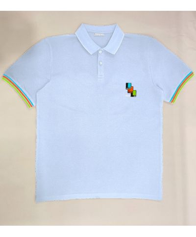 Mixte - Polo Bleu Ciel - Collège Leconte de Lisle