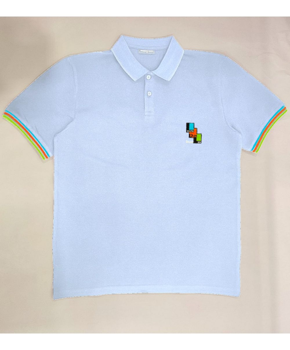 Mixte - Polo Bleu Ciel - Collège Leconte de Lisle