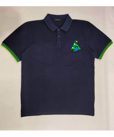 Mixte - Polo - Bleu Marine - Collège Trois Bassins