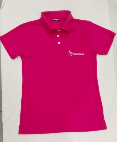 POLO GARCON FUSHIA ST MICHEL