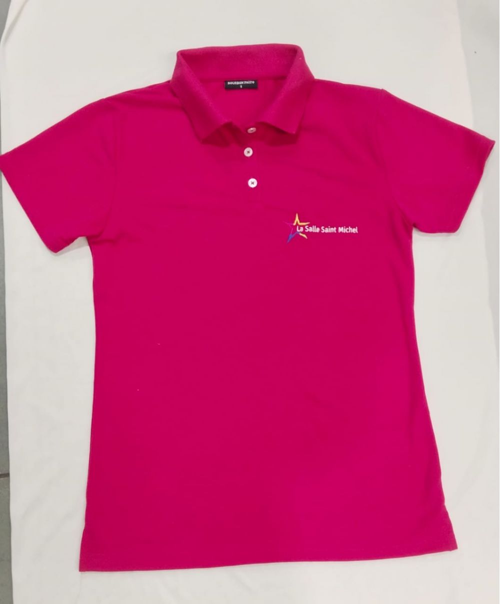 POLO GARCON FUSHIA ST MICHEL