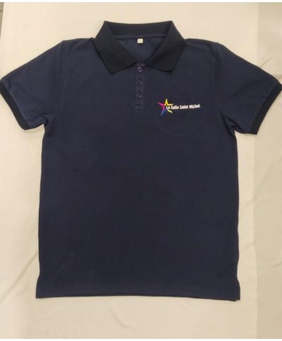 POLO GARCON BLEU MARINE ST MICHEL