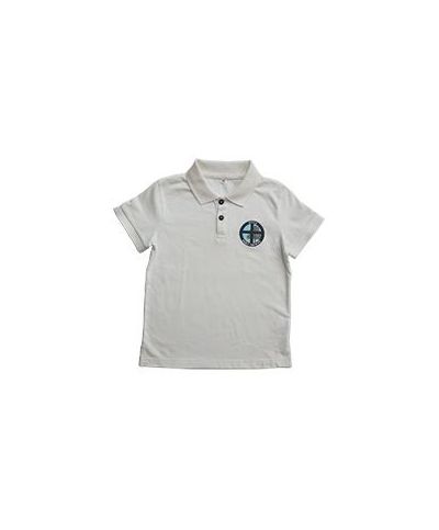 Garçon - Polo Blanc - Ecole Saint Charles