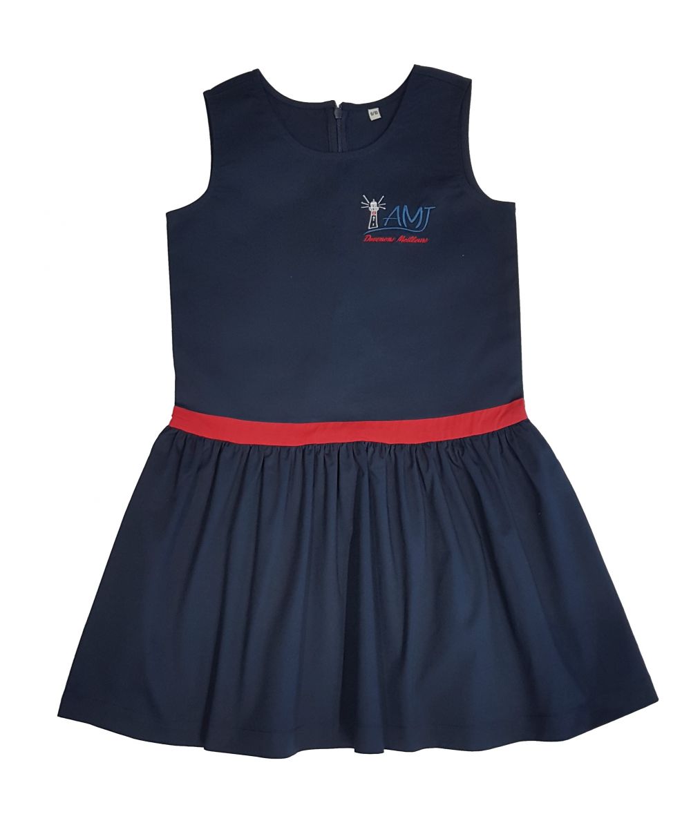 Fille - Robe 2 Ceinture rouge Fille - Robe 2 Ceinture rouge