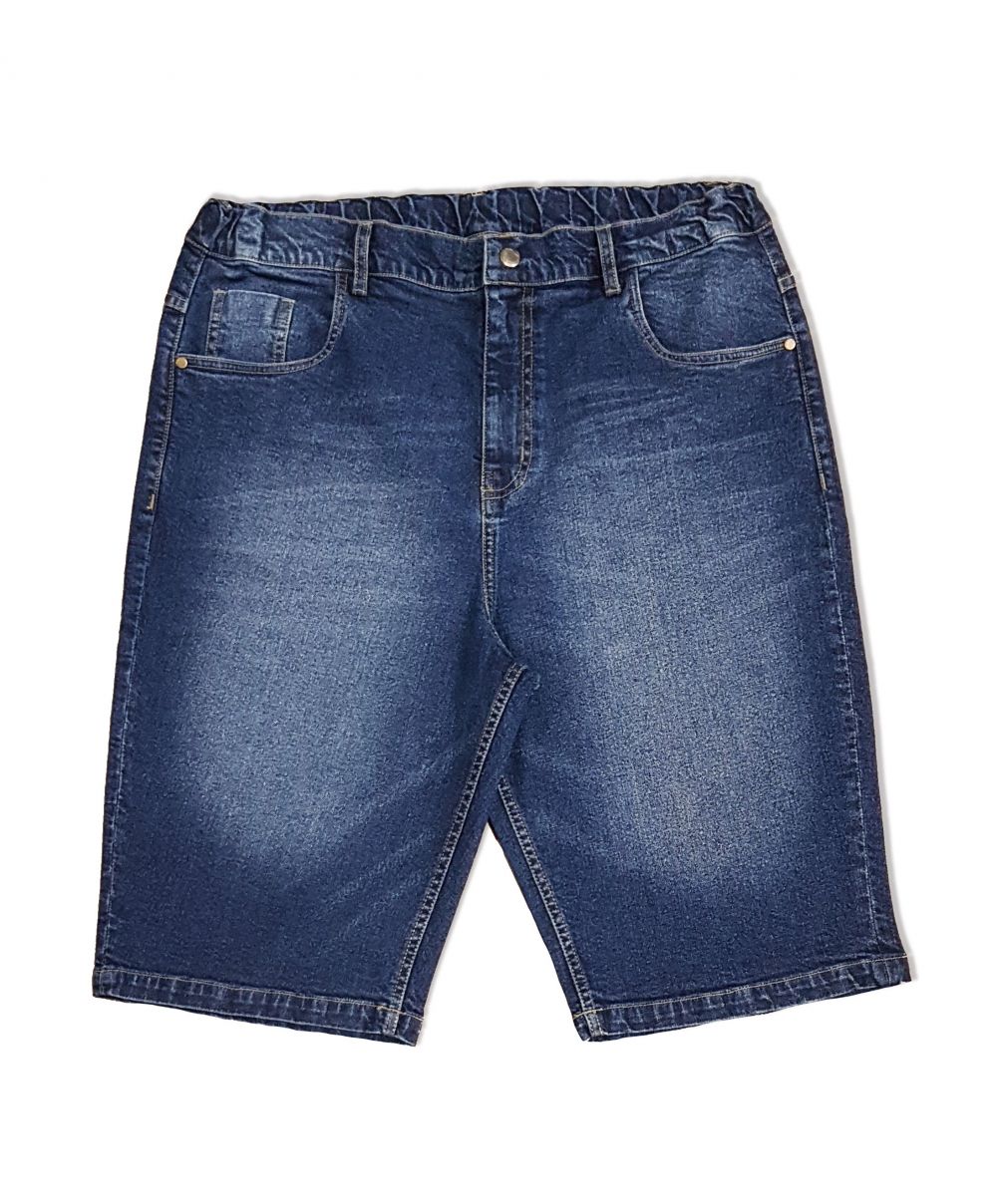 Garçon - Bermuda Jean regular Taille ajustable - Collège La Salle Saint-Charles