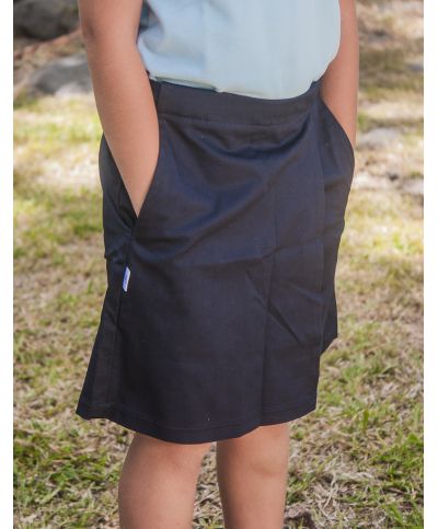 Fille - Jupe Culotte bleu marine - Ecole Rosalie Javouhey