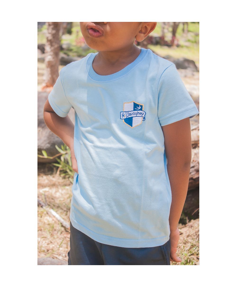 Garçon - T-shirt Bleu - Ecole Rosalie... Garçon - T-shirt Bleu - Ecole Rosalie...